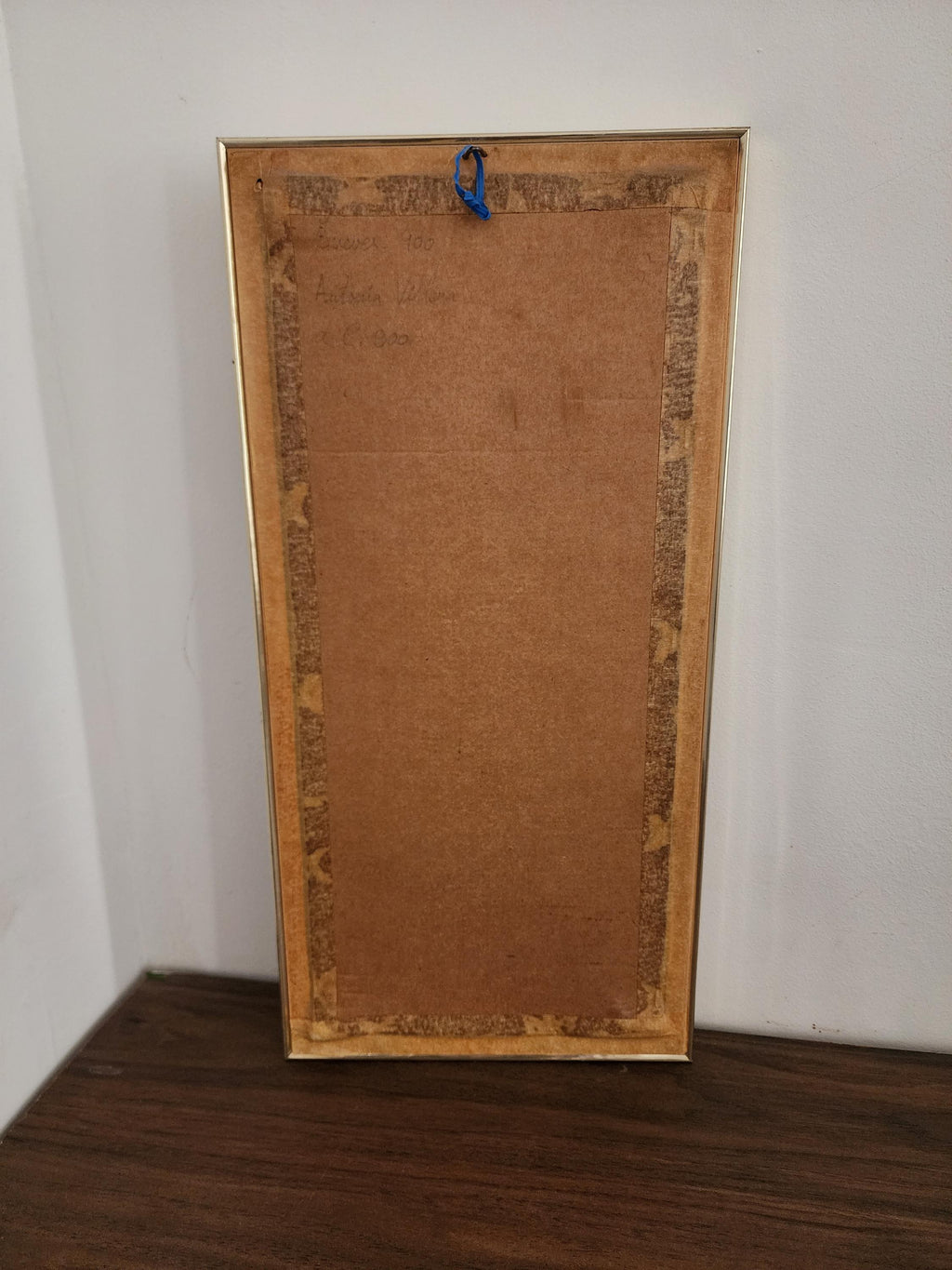 Vintage Rose Needlepoint Art, Framed Embroidery Floral Wall Decor, Handstitched Tapestry with Brass Frame, Romantic Vintage Textile