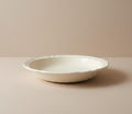 Vintage Digoin Sarreguemines Ivory Serving Bowl
