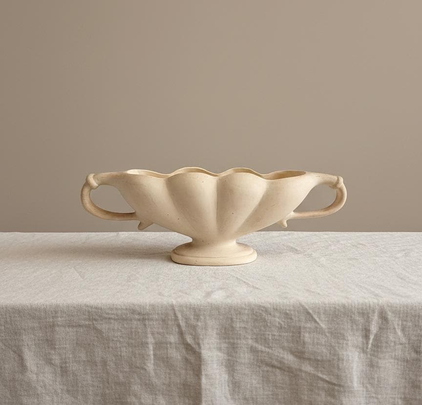 Vintage Rare Fulham Pottery Sculptural Bowl
