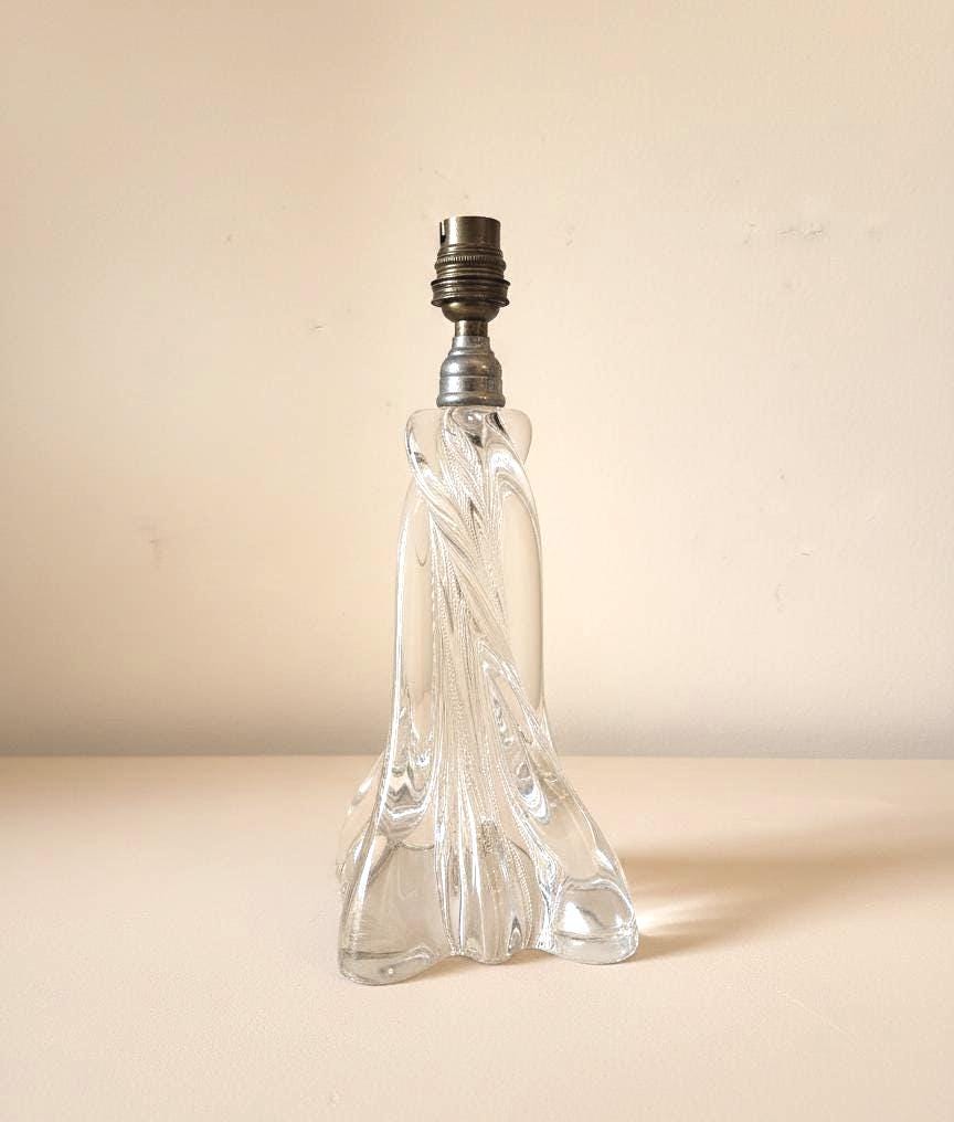 Vintage Baccarat Crystal Table Lamp