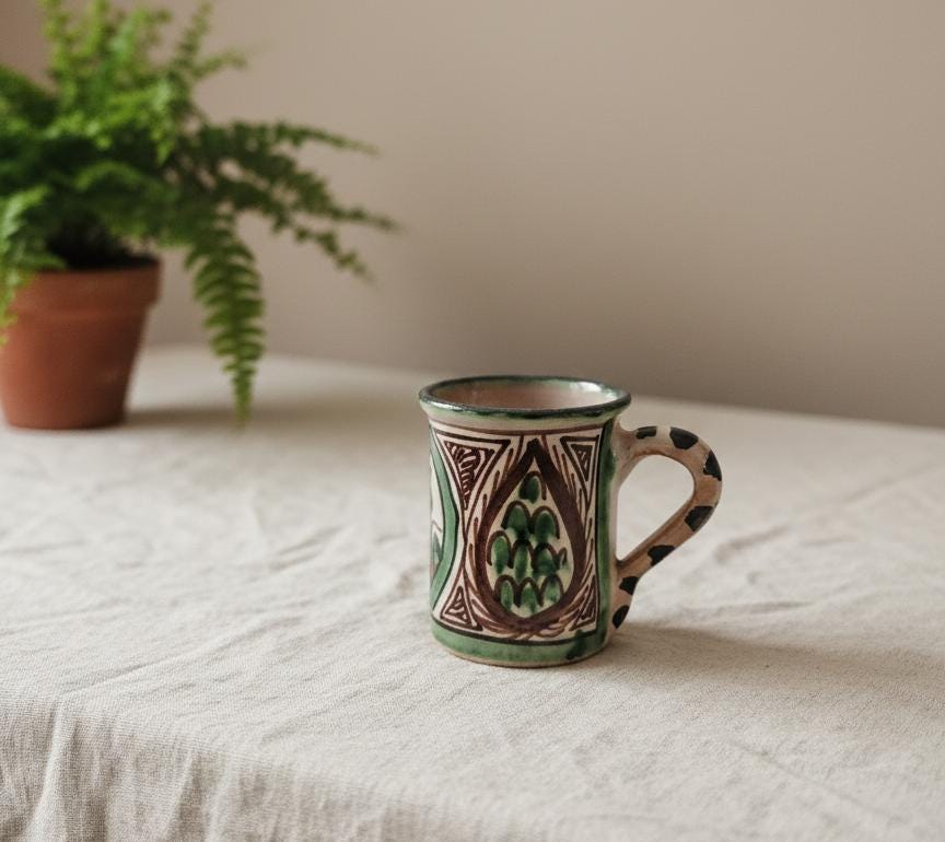 Vintage Spanish Punter Mug