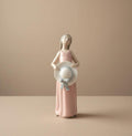 Vintage Lladró Porcelain Figurine Girl with Hat