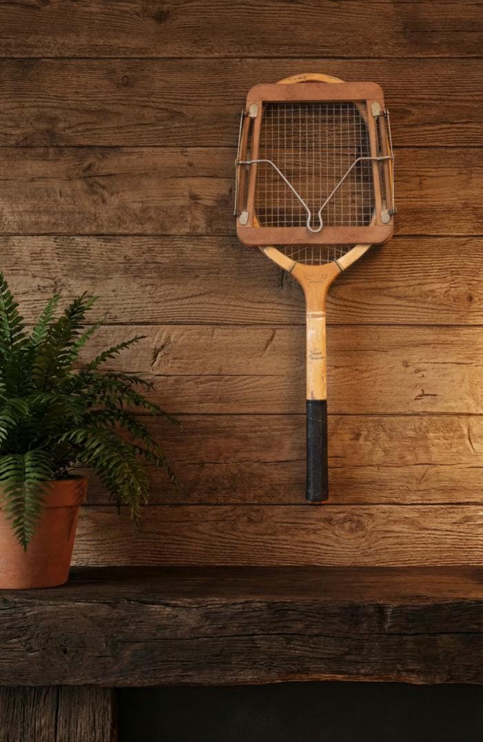 Vintage Dunlop Pioneer Tennis Racket
