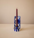 Vintage Blue and White Talavera Wall Candle Holder