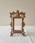 Vintage Hand-Carved Wooden Frame