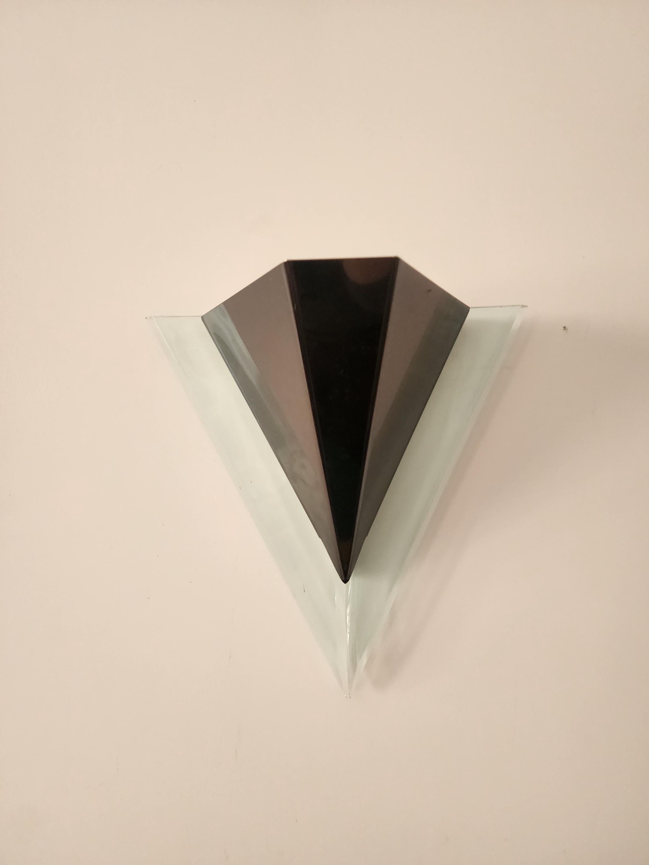 Geometric Triangle Wall Light