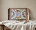 RARE Vintage Butterfly Wing Tray