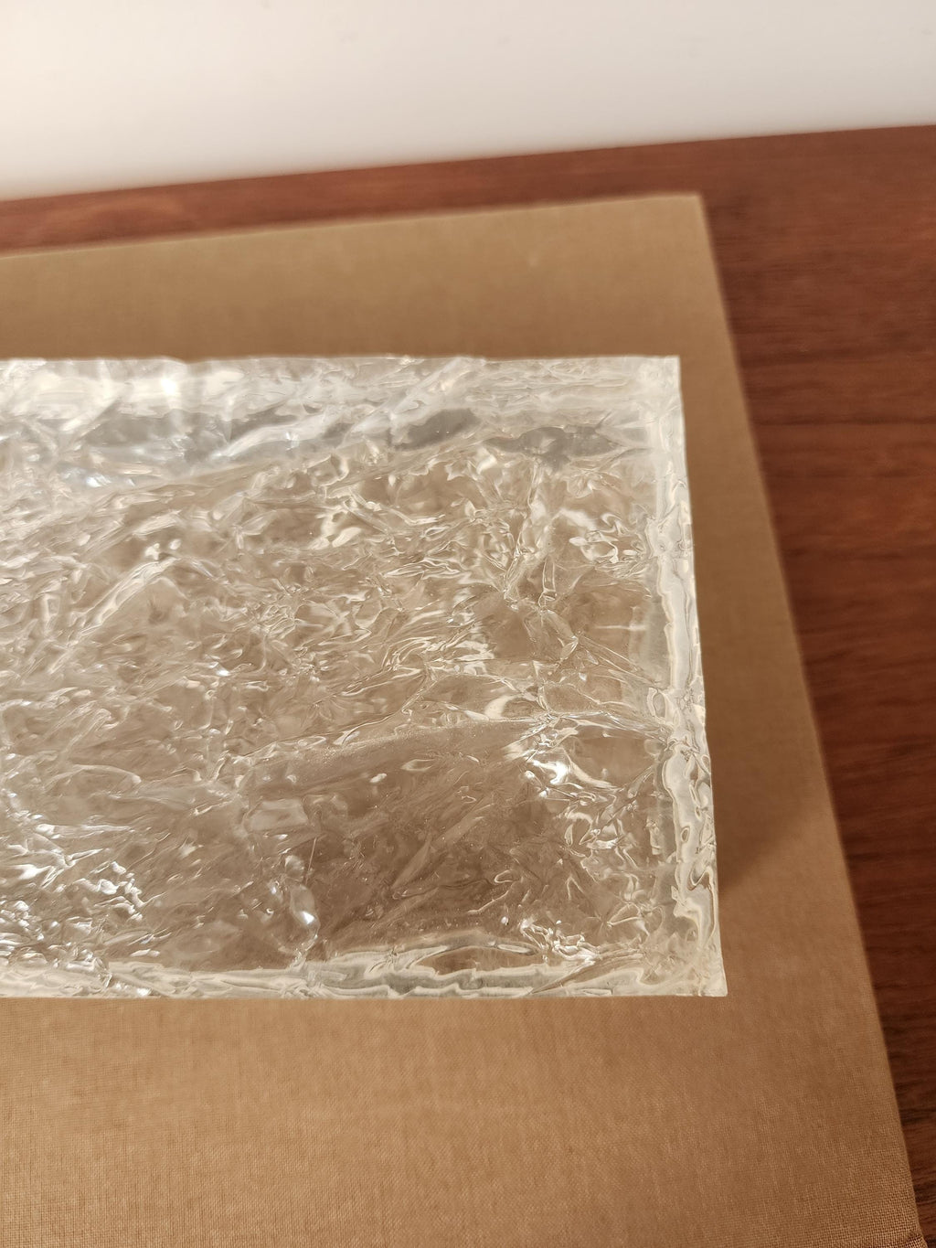 Willy Rizzo Style Lucite Ice Box, Mid Century Modern Lucite Chrome Decorative Box, Hollywood Regency Jewelry Box, Vintage Modernist Desk Box