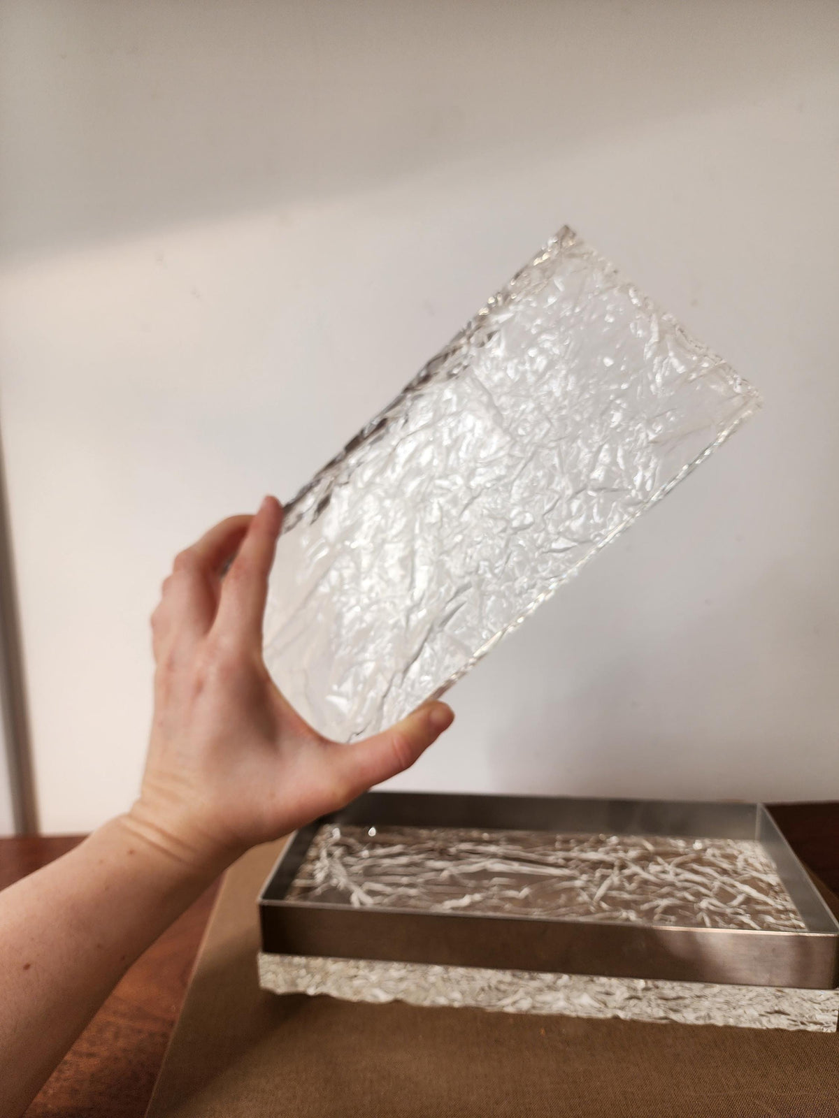Willy Rizzo Style Lucite Ice Box, Mid Century Modern Lucite Chrome Decorative Box, Hollywood Regency Jewelry Box, Vintage Modernist Desk Box