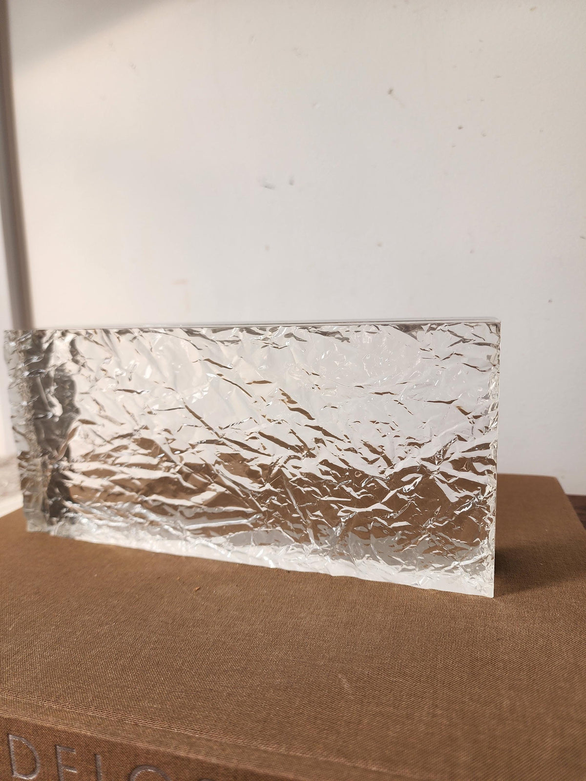 Willy Rizzo Style Lucite Ice Box, Mid Century Modern Lucite Chrome Decorative Box, Hollywood Regency Jewelry Box, Vintage Modernist Desk Box