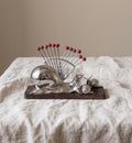 Vintage Snail Cocktail Pick Holder Mid Century Barware Chrome Snail Toothpick Holder Atomic Era Martini Olive Picks