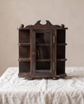 Vintage Wooden Wall Cabinet Shelf