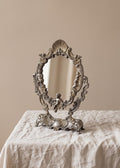 Vintage Ornate Cherub Vanity Mirror