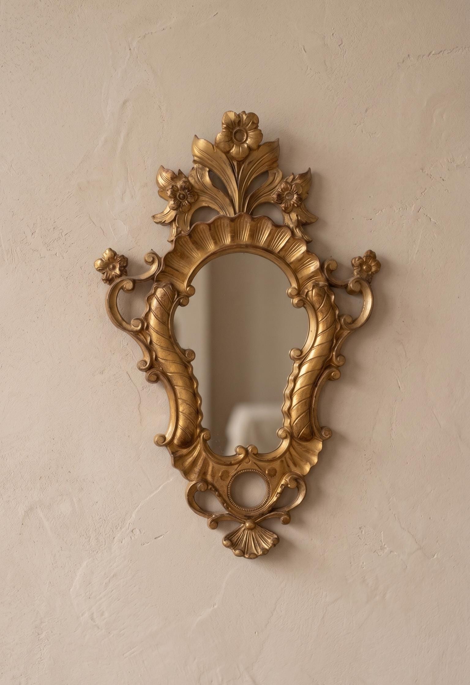 Vintage Baroque Style Wall Mirror