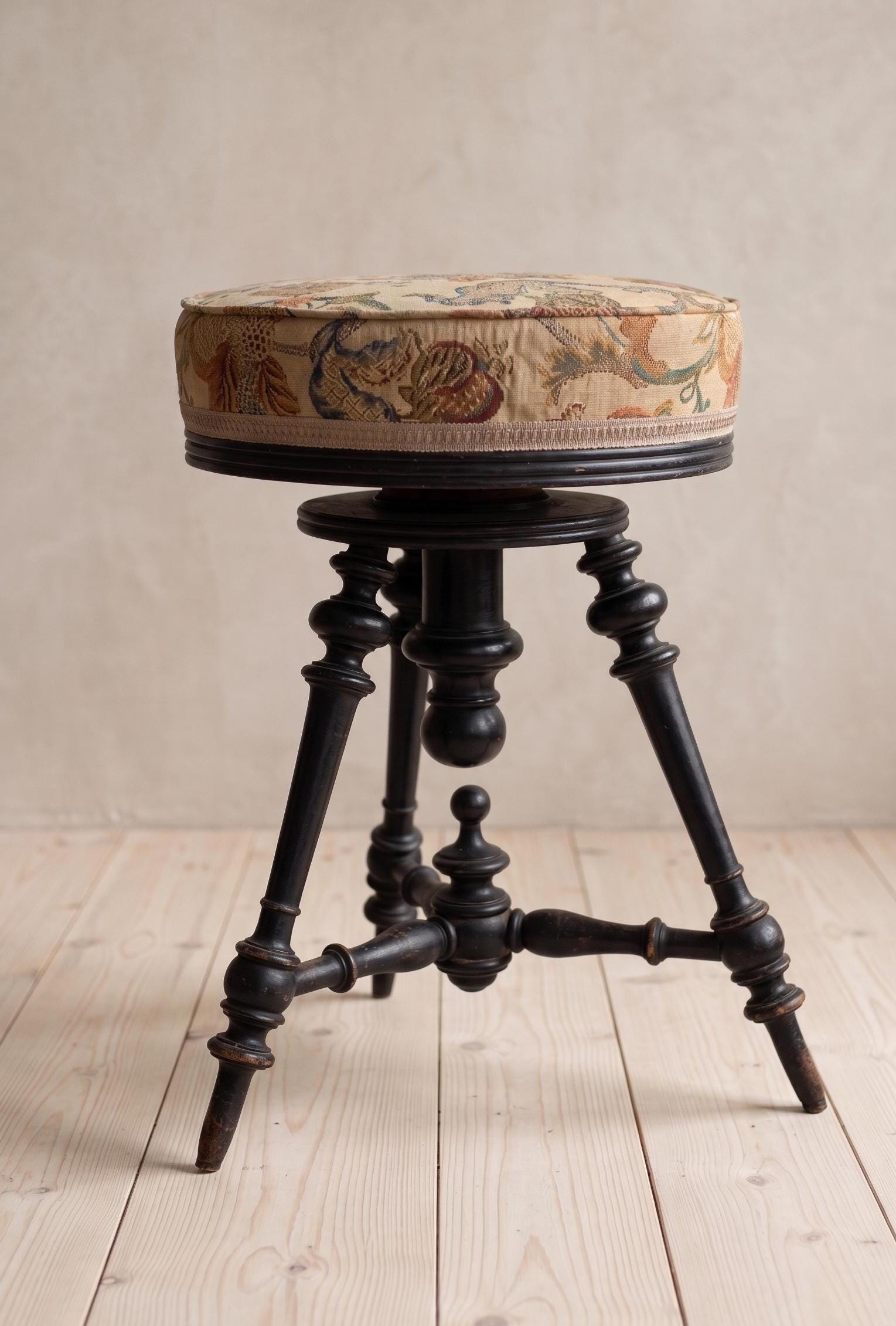 Vintage Piano Stool