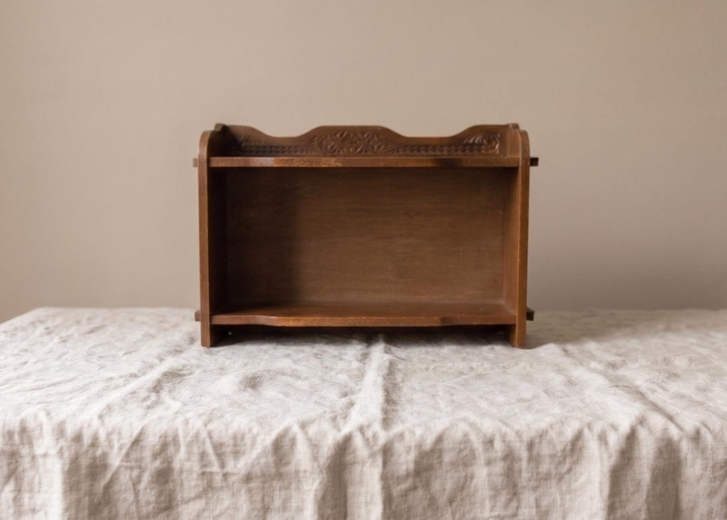 Vintage Wooden Wall Shelf