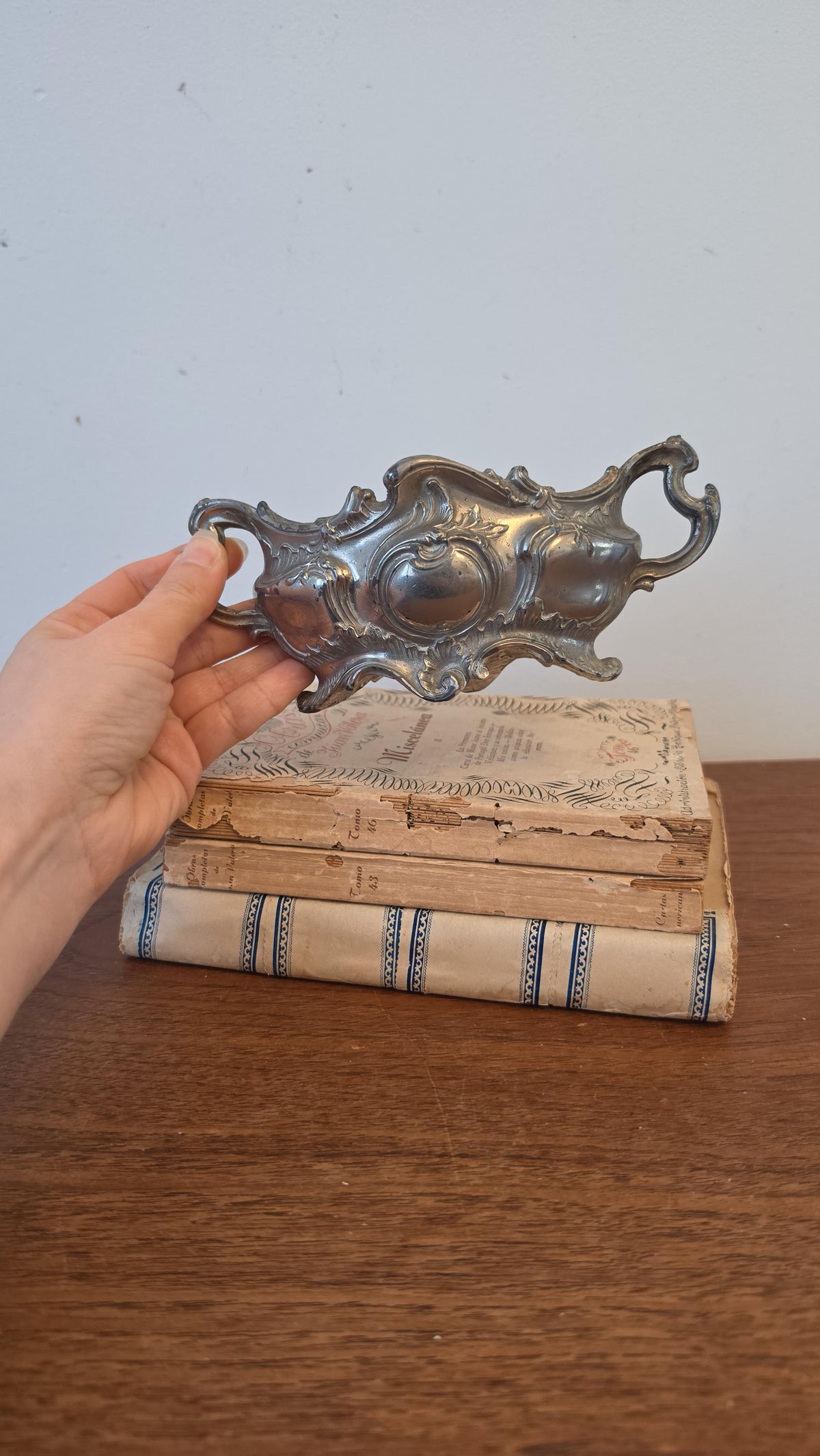 Antique Rococo Silver Plate Jardiniere, Ornate French Style Centerpiece Bowl, Victorian Footed Planter Cachepot, Baroque Decorative Vessel