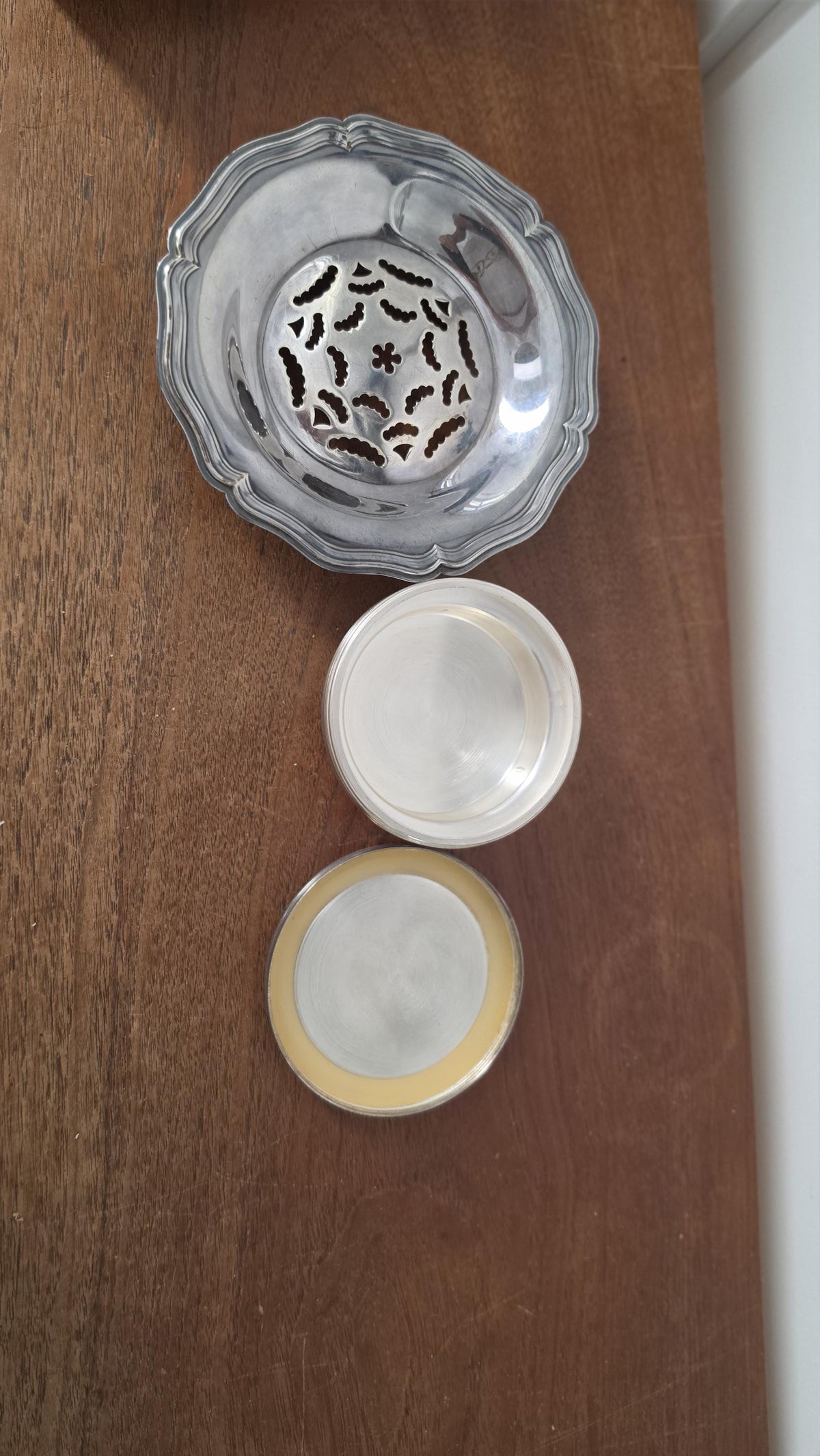 Vintage French Silver Plate Butter Dish, Coquillot Beurrier, Pedestal Butter Server with Original Box, French Tableware, Entertaining Decor
