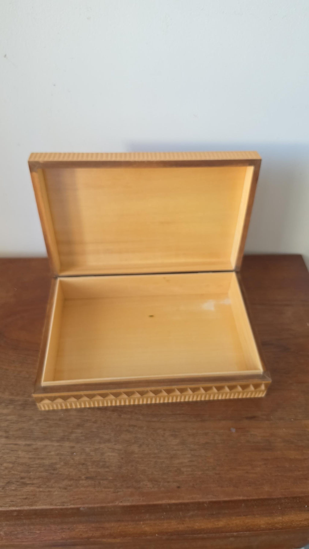 Hand Carved Wooden Keepsake Box, Folk Art Storage Box, Scandinavian Carved Wood Box, Rustic Jewelry Box, Primitive Decorative Box
