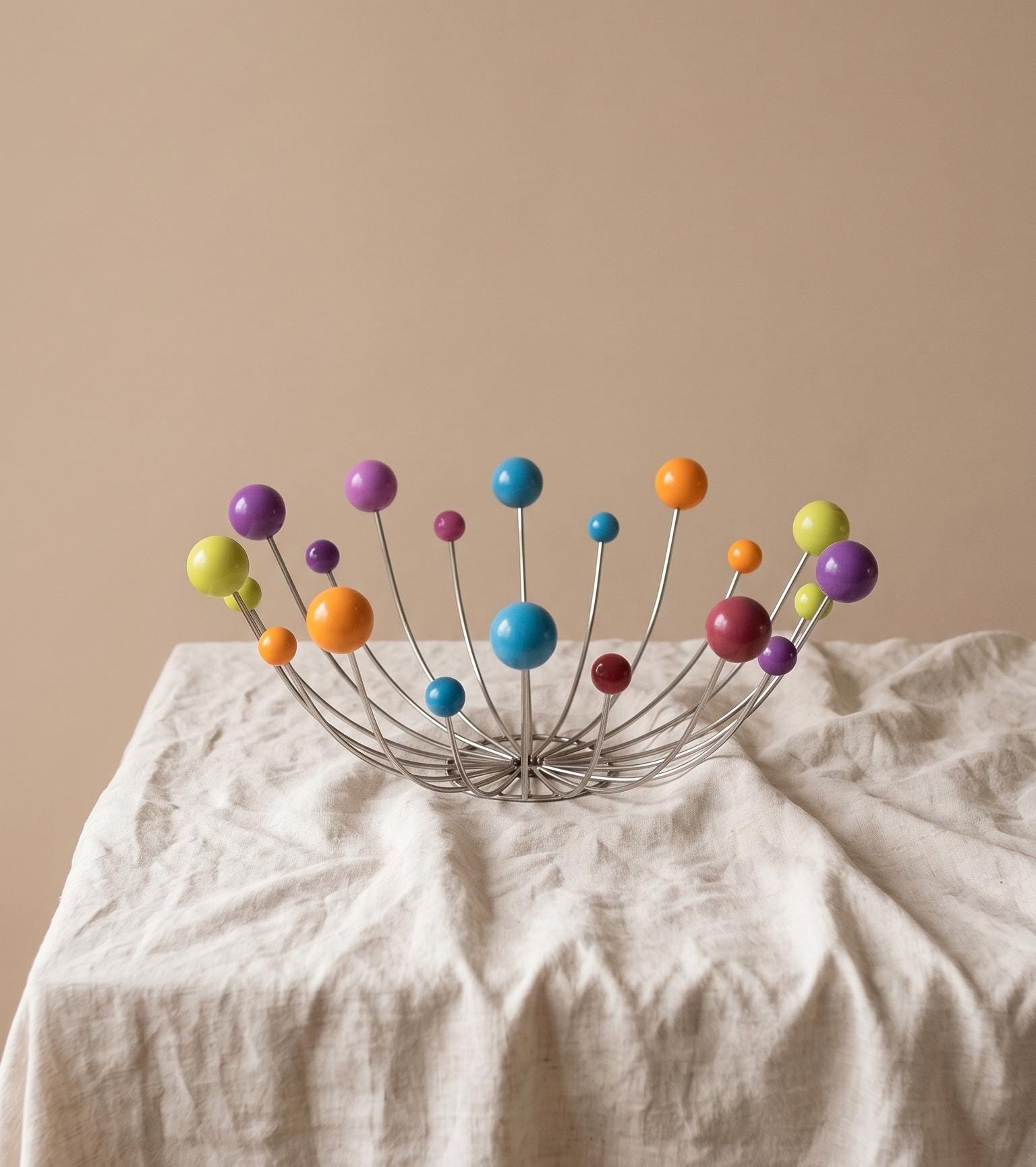 Vintage Sputnik Fruit Bowl