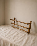 Vintage Bamboo Wall Towel Rack