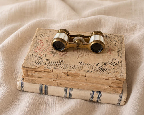 Antique Colmont Paris Mother of Pearl Opera Glasses