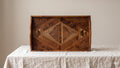 Antique Burl Wood Serving Tray