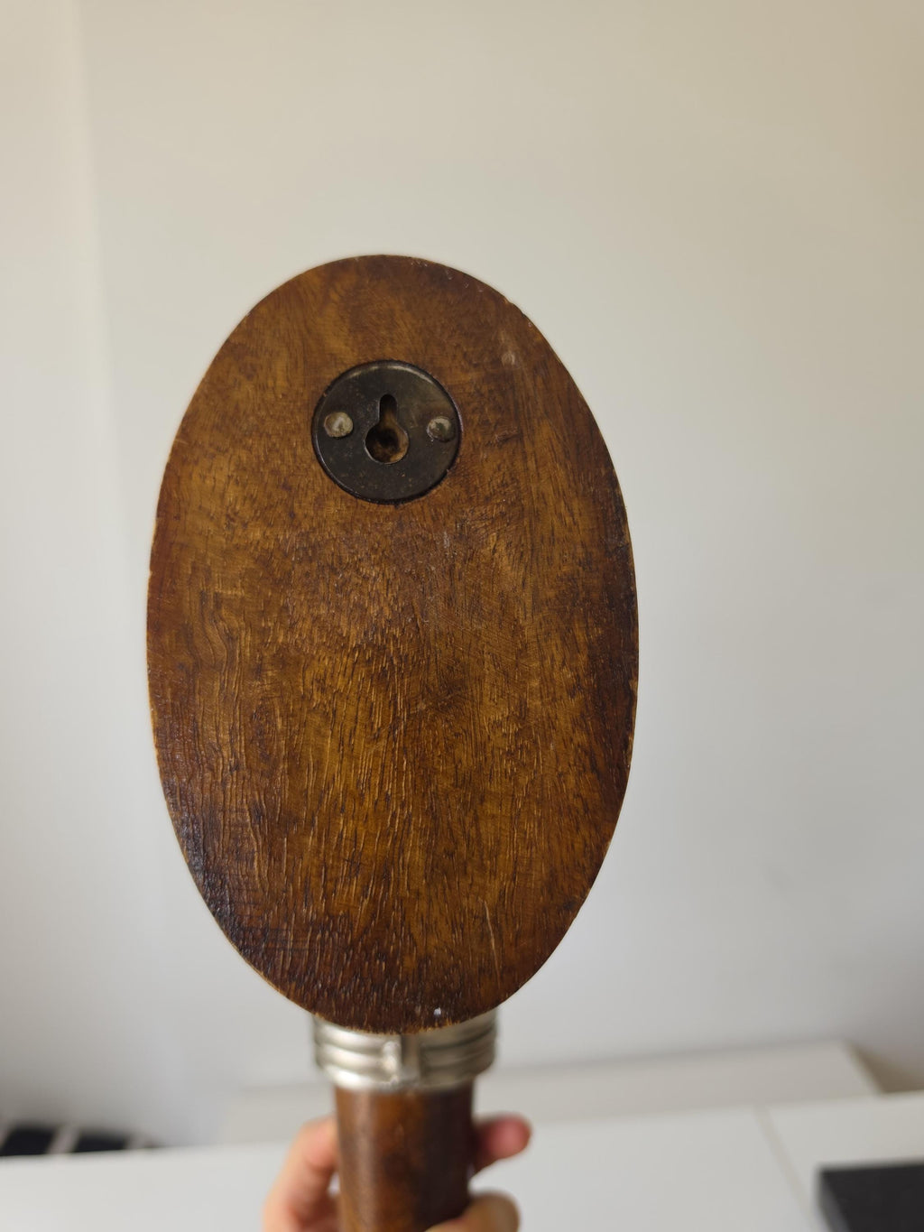 Pair of Vintage Wall Candle Sconces Wood & Metal Candle Holders Mid Century Scandinavian Modern Wall Decor Set of Two