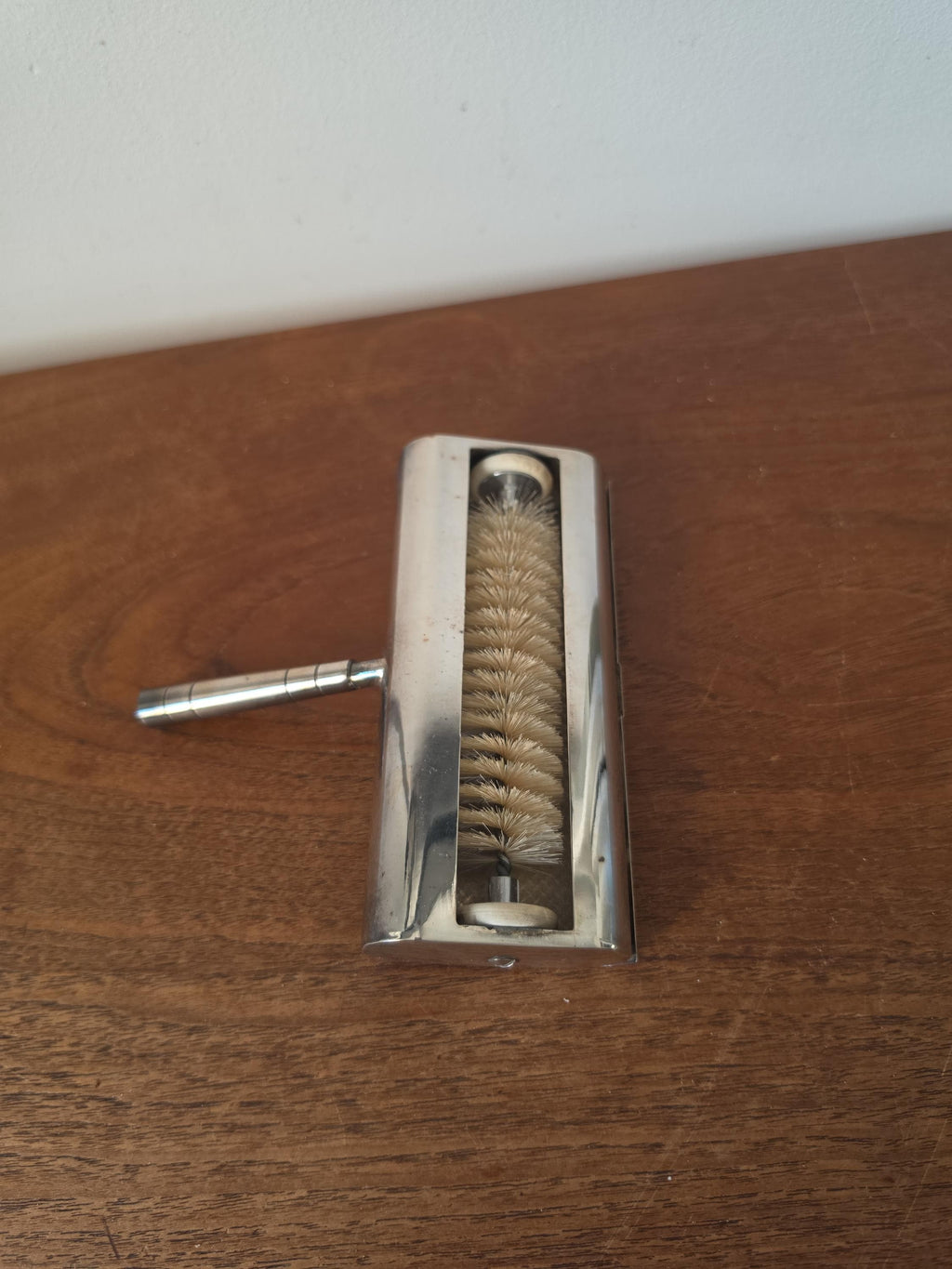 Vintage Crumb Sweeper Table Brush Silent Butler Mid Century Crumb Catcher Metal Table Cleaner Dining Serving Accessory