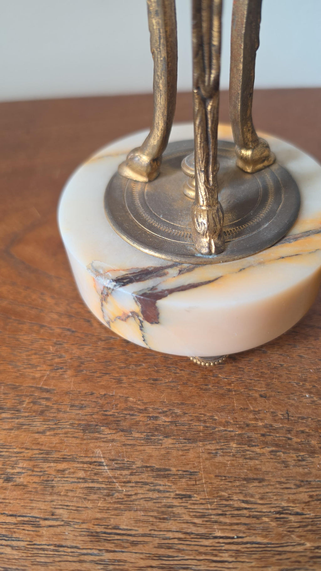 Pair Antique French Marble & Bronze Urns Neoclassical Cassolettes Empire Garniture Mantel Decor Lidded Decorative Urns