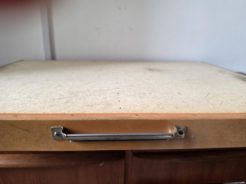 Antique Wooden Printer’s Tray | Vintage Letterpress Drawer | Rustic Wall Display | Curio Shelf |