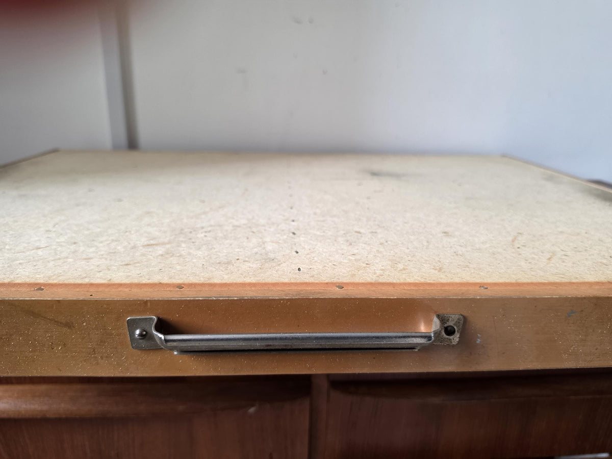 Antique Wooden Printer’s Tray | Vintage Letterpress Drawer | Rustic Wall Display | Curio Shelf |